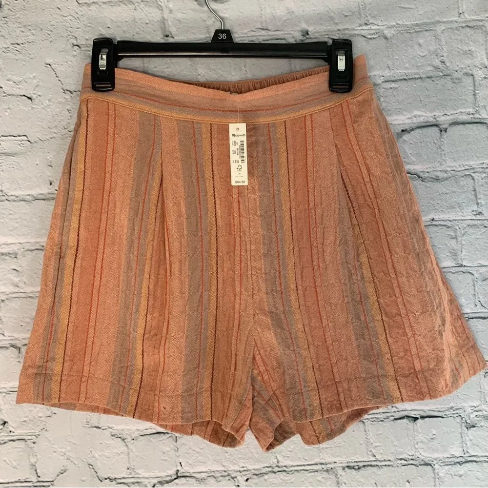 NWT Madewell Clean Pull On Shorts. XS